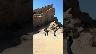 I found the EXACT Star Trek filming location zenmotorcycleman startrek Vasquezrocks california [upl. by Alyose]