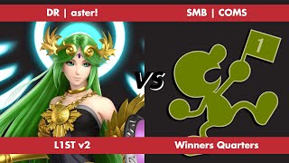 L1ST v2  Winners Quarters DR  aster vs SMB  COMS [upl. by Cavuoto86]