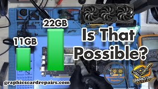 Upgrading Asus RTX 2080 Ti memory from 11GB to 22GB [upl. by Fanning386]