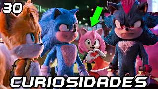 30 Curiosidades de Sonic 3  Cosas que quizás no sabías [upl. by Ner]