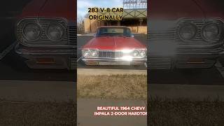 1964 chevy impala 2door hard top car roadtrip usa fun youtubeshorts lowrider original [upl. by Palm306]