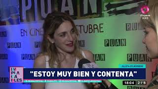 Julieta Zylberberg a punto de ser mamá quotSe va a llamar Floriaquot  Implacables [upl. by Nepsa]