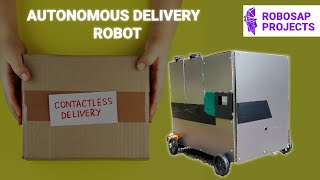 Autonomous Delivery Robot Using IOT [upl. by Langill]