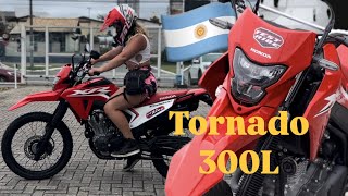 TORNADO 300 L YA ESTA EN ARGENTINA 🔥TEST [upl. by Jasen]