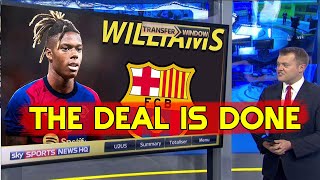 Barcelona is preparing 60 million for the Neco Williams deal and signing the first summer deals [upl. by Hurst]