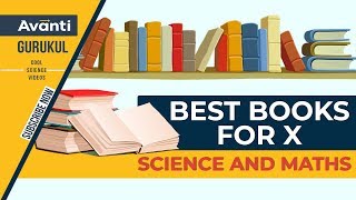 Best Books for Class X  Science amp Maths  Which Books to Refer [upl. by Zosema]