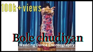 Bole chudiyan Dance  Tanu Sharma [upl. by Rintoul214]