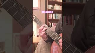 Toto Rosanna  Fingerstyle Guitar [upl. by Ardie290]