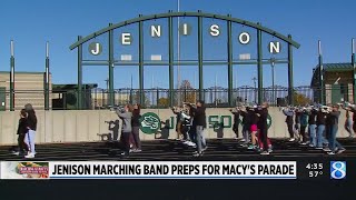 A challenge times three Triplets ready to march at Macy’s with Jenison Band [upl. by Carboni]