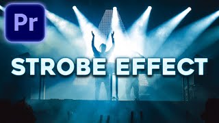 STROBE EFFECT in Premiere Pro Tutorial Deutsch [upl. by Eelyab526]