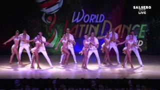 Estilo de Vida Argentina Salsa Team Pro 3rd place FINAL Round WLDC 2015 [upl. by Dlarrej681]