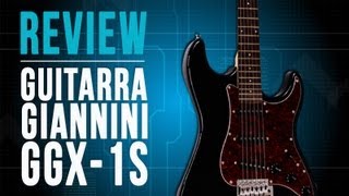 Conheça a Guitarra Giannini GGX1S no TVCifras Review [upl. by Cristiona]