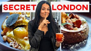 Secret London food and drink spots tourists ALWAYS miss🤫 ad [upl. by Yrruc]