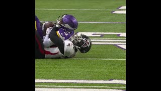 Jordan Addison with a spectacular catch for a 42yard Gain vs Atlanta Falcons [upl. by Keane]