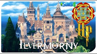 🏰 Ilvermorny WIP Tour 🏰  Wizarding World of Harry Potter  noCC  Sims 4 [upl. by Mannie666]