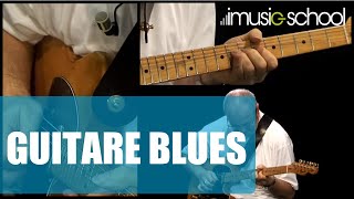 🎸 LA GUITARE BLUES  Cours de guitare avec Manu GALVIN sur imusicschool [upl. by Ailgna2]