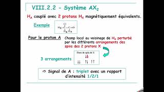 COURS de Spectroscopie SMC5 RMN H parti7 [upl. by Ecille]