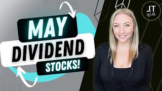 5 Dividend Stocks for May Start Collecting Dividends ASAP in 2023 with up to 9 Yields [upl. by Vigen]