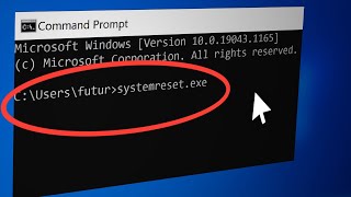 How to Reset Windows 10 From Command Prompt Easier Way to Reset [upl. by Sorilda]