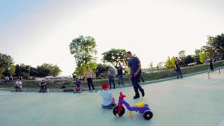 Kid gets knocked out at skatepark [upl. by Malva507]