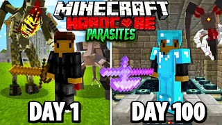 I Spent 100 Days in PARASITE OUTBREAK Hardcore Minecraft Heres What Happened [upl. by Spalding]