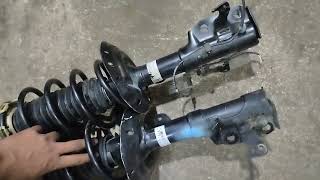 Honda City 202021 Front Shocks Condition Review [upl. by Cioffred]