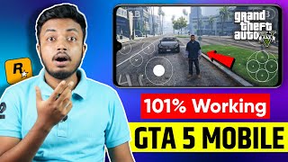 📲 How To Play GTA 5 In Mobile 😲 GTA 5 Mobile Mein Kaise Khele  GTA 5  GTA 5 On Mobile [upl. by Kimberlee]