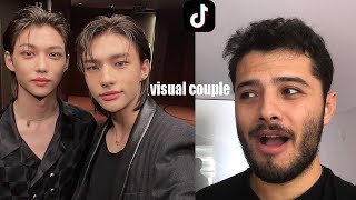 Reaction to HyunLix Hyunjin amp Felix TikTok Edits 💕 Thats Giving Me HEART ATTACK [upl. by Eedolem]