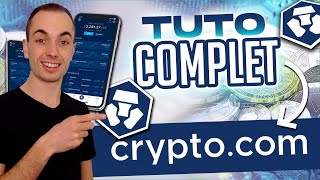 TUTO CRYPTOCOM  Guide Complet de lApplication Cryptocom Tuto 100 Débutant sur cryptocom [upl. by Eidnyl]