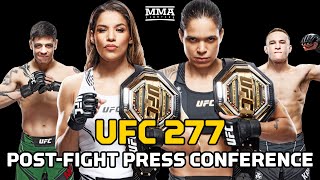 UFC 277 Peña vs Nunes 2 PostFight Press Conference  MMA Fighting [upl. by Apeed]