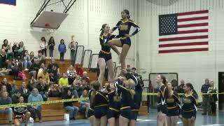 Ledyard Cheerleading  2023 ECC Championship [upl. by Novert]