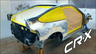 Restoration Of An 80s Icon  Honda CRX  Part 4 [upl. by Doretta]