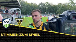 „Hatten uns was anderes erhofft“  Stimmen nach FC Gütersloh [upl. by Anes]