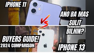 IPHONE 11 VS IPHONE 13 MAS OK BA YUNG MURA OR ALL IN NA SA MAY UPGRADED PHONE COMPARISON 2024 [upl. by Gnaoh]