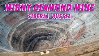 The Giant Holes Mirny Diamond Mine Siberia Russia Vendora [upl. by Cappella]