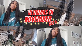 Vlogmas In November Day 5  Luggage Stolen at the Airport  Christmas Decor  Business Pickups [upl. by Haag806]