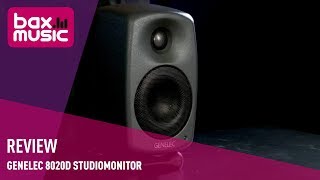 Genelec 8020D Studiomonitor Review  Bax Music [upl. by Nrubyar]