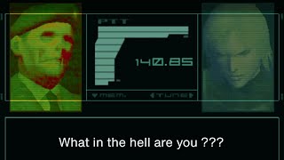 Raiden Warned About AI Censorship  MGS2 Codec Call 2023 Version [upl. by Lowell]