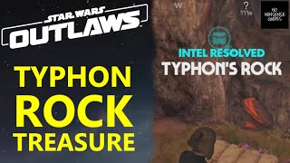 Star Wars Outlaws Typhons Rock Treasure  Flyers Nest on Typhon Rock [upl. by Anerahs]