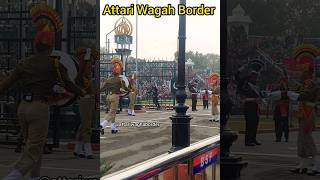 India Pakistan border Hand Shake Wagah Border Gate Opening Ceremony attari wagahborder status [upl. by Sebbie564]