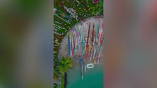 Amazing moments from the worlds largest outrigger canoe race Queen Lili’uokalani [upl. by Asirahc694]