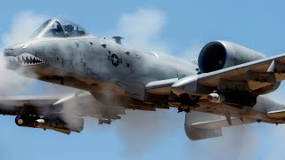 The worlds most powerful A10 Thunderbolt II attack aircraft in action [upl. by Ela944]