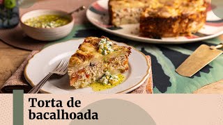 Torta de bacalhoada [upl. by Garber]