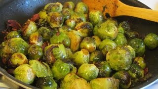 Brussels Sprouts and Bacon [upl. by Eiwoh]