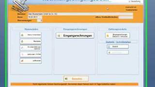 Rechnungseingangsbuch 32  Software für Eingangsrechnungen [upl. by Nenney]