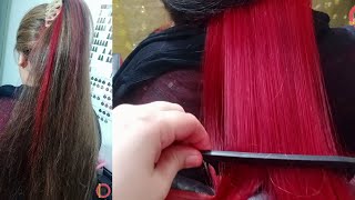 HOW TO APPLY FUNKY HAIR COLOURS  FUNKY HAIRSTYLES [upl. by Lynsey]