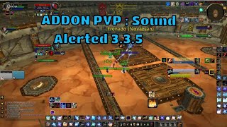 Addon Sound Alerted configuración World of warcraft 335 [upl. by Levesque]