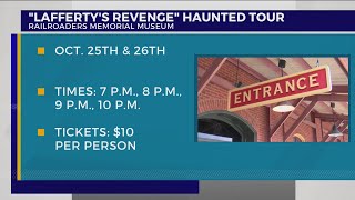 Laffertys Revenge haunted tour [upl. by Hajidahk]