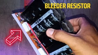 Whats A Bleeder Resistor In Power Supply  Ano Ang Silbi Nito Sa Power Supply  Bleeder Resistor [upl. by Nesilla196]