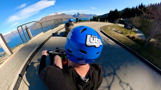 Queenstown Luge in New Zealand Advanced Track [upl. by Base]